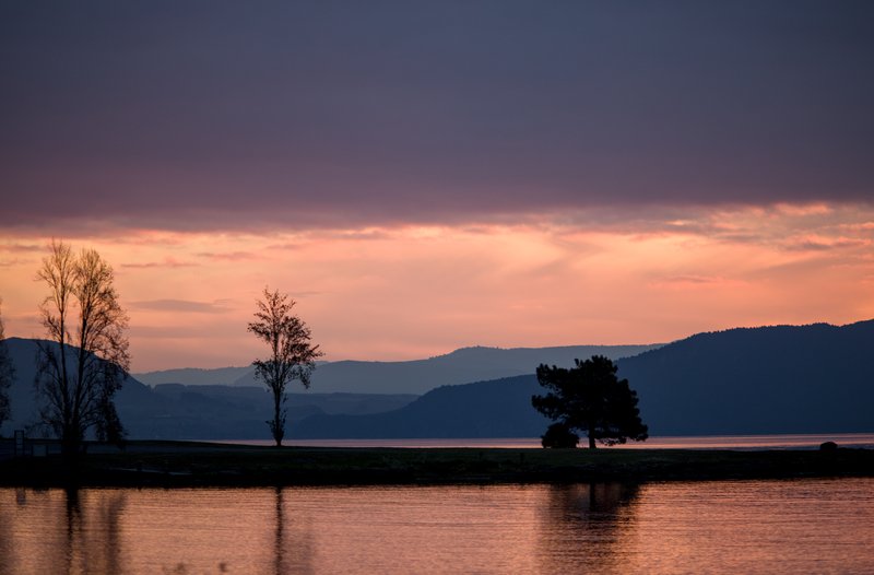 Lake Taupo sunset