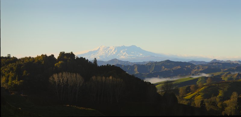 Ruapehu from the King Country