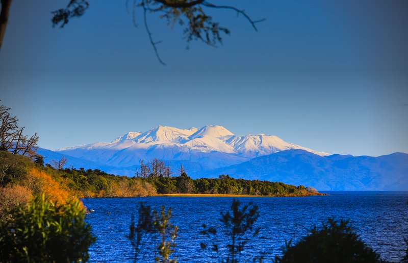 Mountains from Taupo